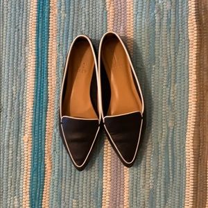 J.Crew Edie Loafer- leather- EUC- 9.5
